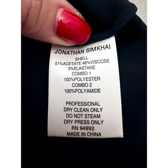 Jonathan Simkhai Bell Sleeve Blouse NWT size XS - Picture 7 of 7